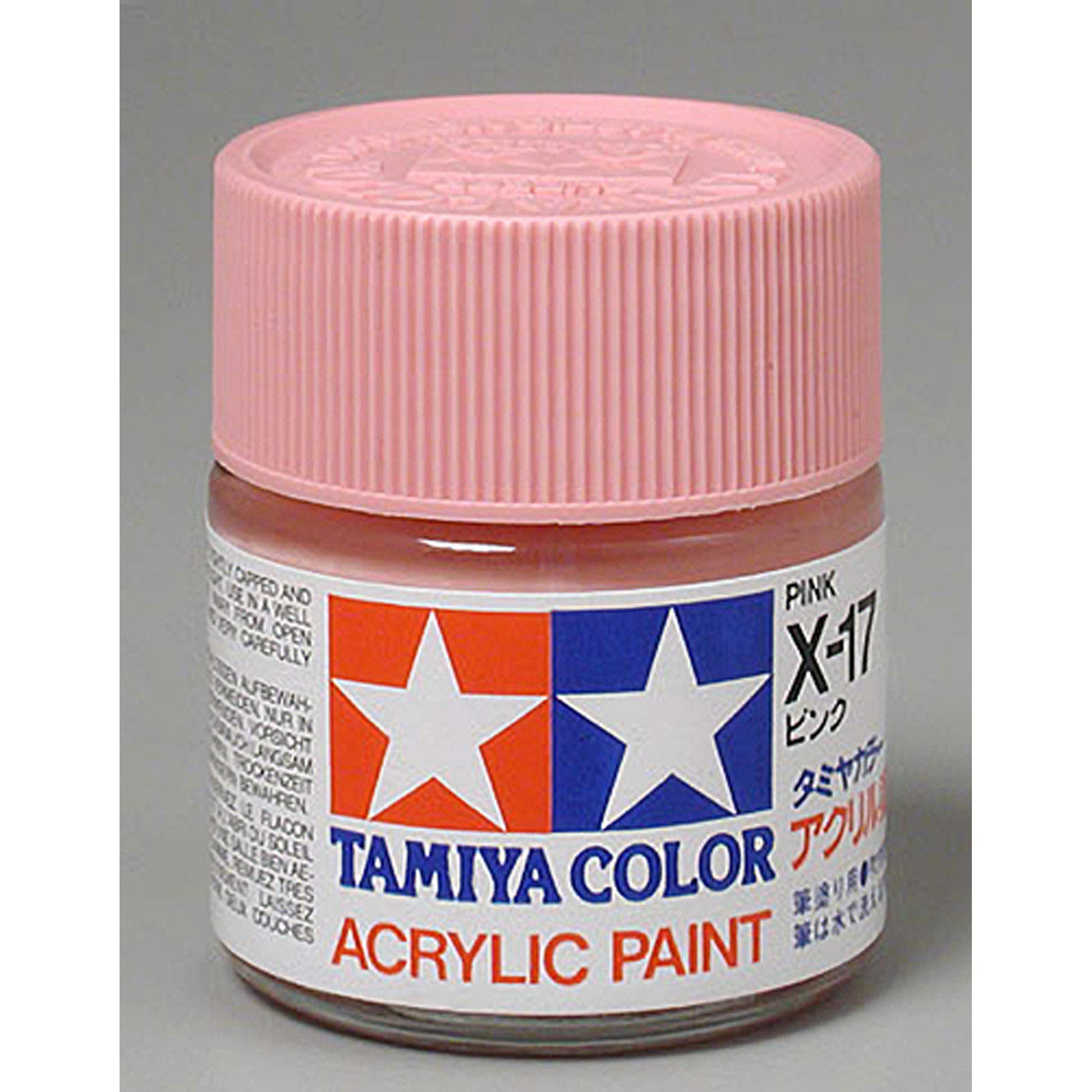 Amazon.com: TAMIYA TAM81017 Acrylic X-17 Gloss Pink 23ml : Arts